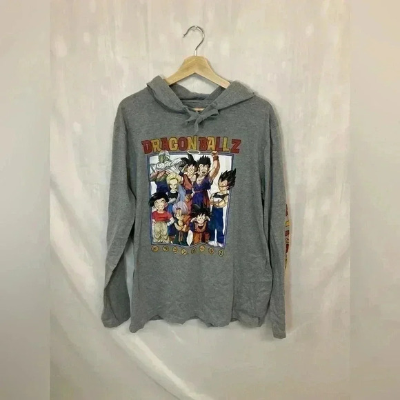 Dragon‎ ball z long sleeve hood top - Picture 1 of 5